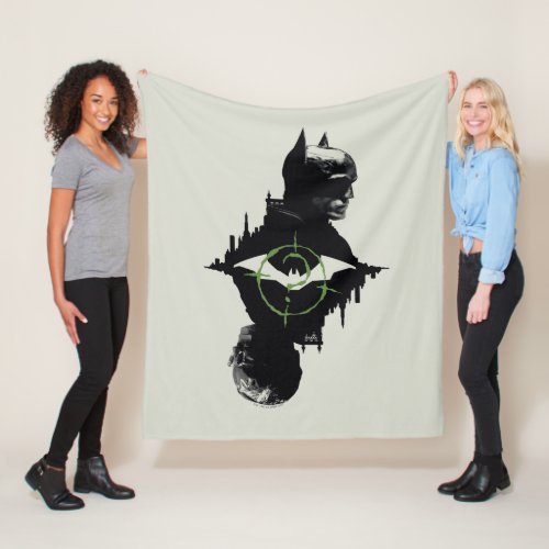 The Batman  The Riddler Dual Character Graphic Fleece Blanket