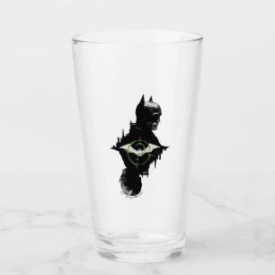 The Batman & The Riddler Dual Character Graphic Glass