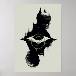 The Batman & The Riddler Dual Character Graphic Poster