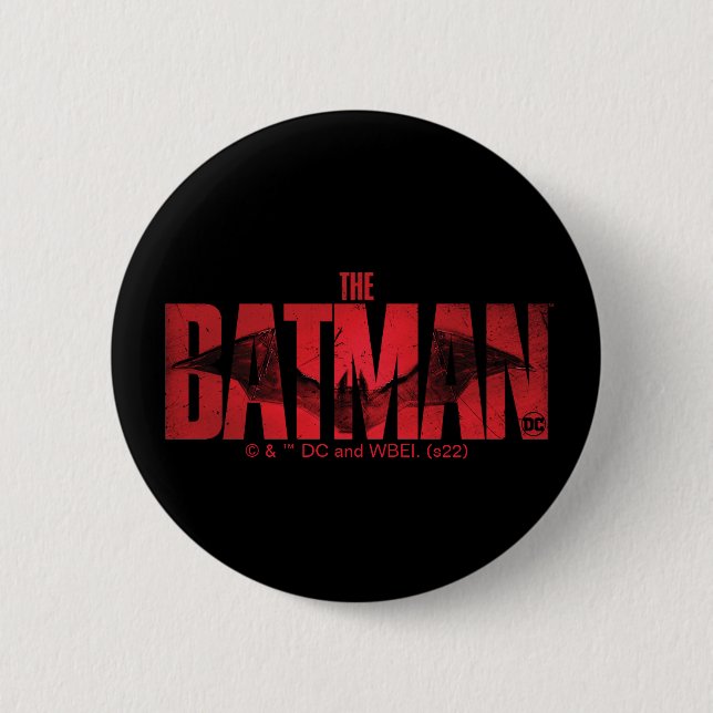 The Batman Theatrical Logo Button (Front)