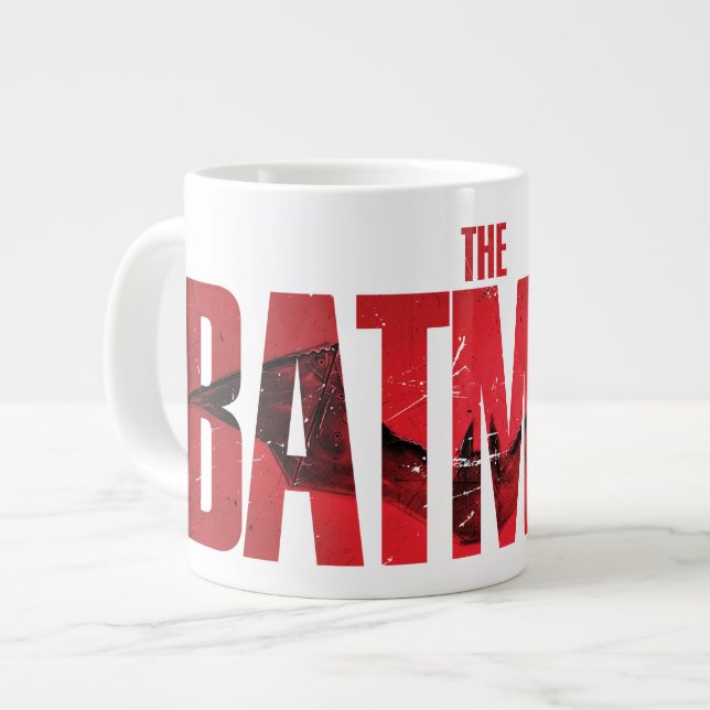 The Batman Theatrical Logo Giant Coffee Mug (Front Left)