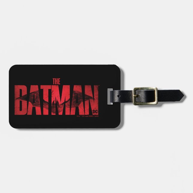 The Batman Theatrical Logo Luggage Tag (Front Horizontal)