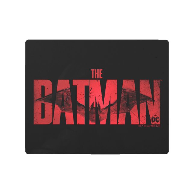 The Batman Theatrical Logo Metal Print (Front)