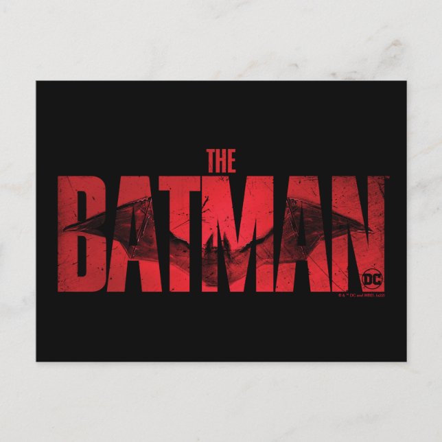 The Batman Theatrical Logo Postcard (Front)