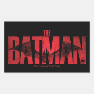 The Batman Theatrical Logo Rectangular Sticker