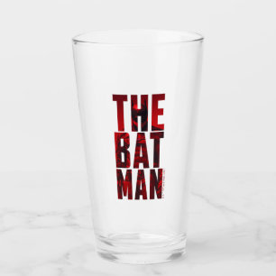 The Batman Typography Cutout Glass