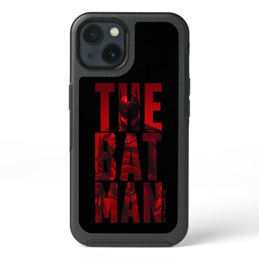 The Batman Typography Cutout iPhone 13 Case