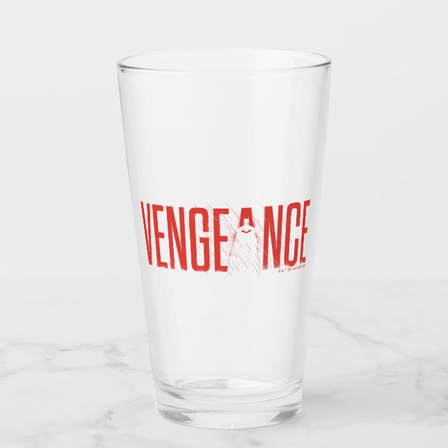 The Batman Vengeance Silhouette Glass (Front)