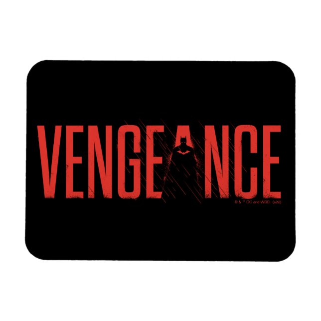 The Batman Vengeance Silhouette Magnet (Horizontal)
