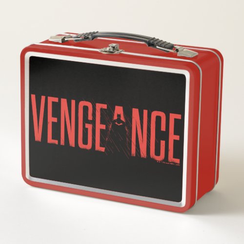 The Batman Vengeance Silhouette Metal Lunch Box