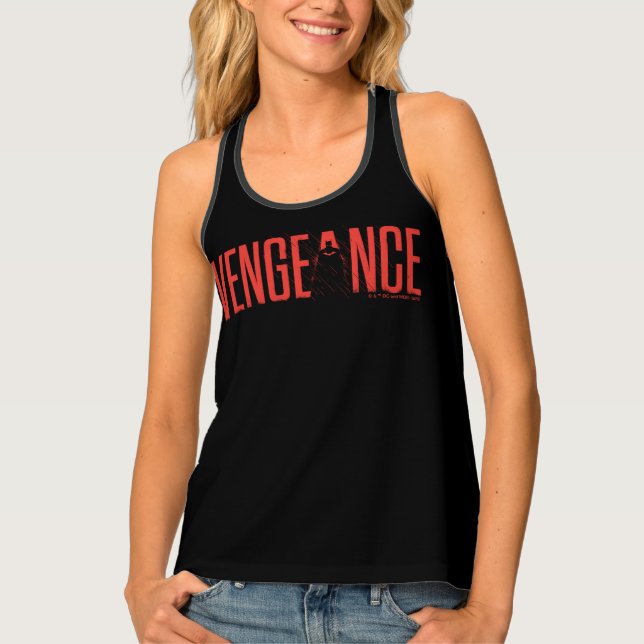 The Batman Vengeance Silhouette Tank Top (Front)