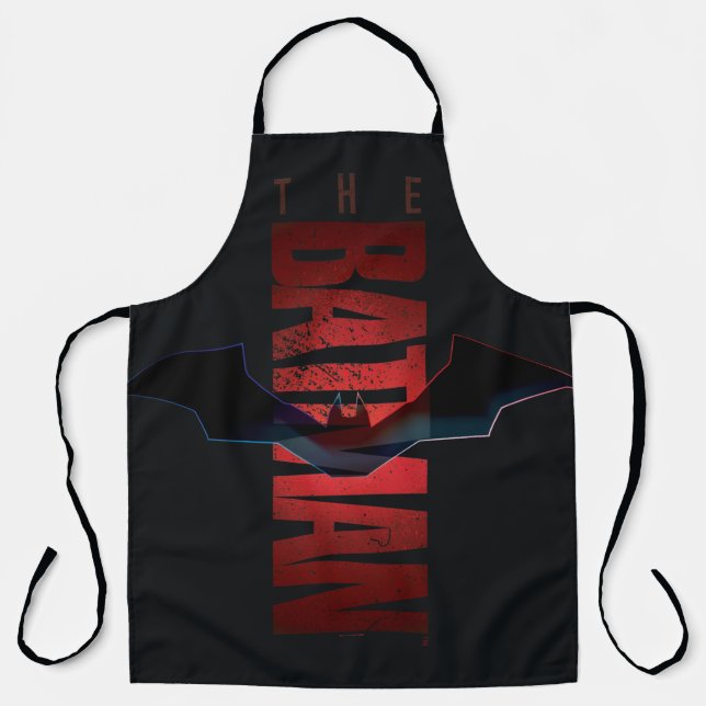 The Batman Vertical Logo Apron (Front)