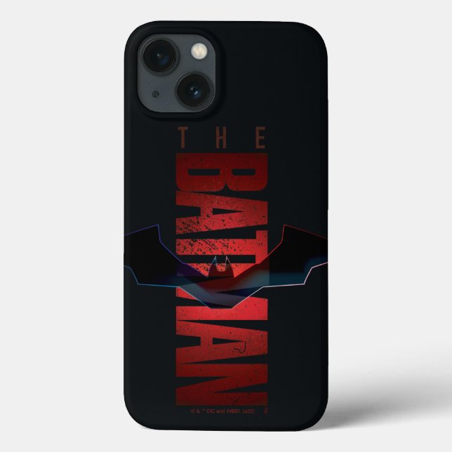 The Batman Vertical Logo Case-Mate iPhone Case (Back)