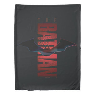 The Batman Vertical Logo Duvet Cover