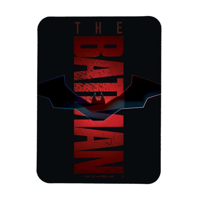 The Batman Vertical Logo Magnet (Vertical)