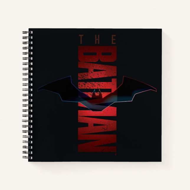 The Batman Vertical Logo Notebook (Front)
