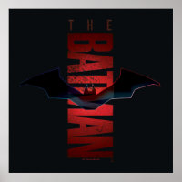 The Batman Vertical Logo