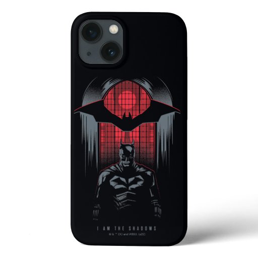 The Batman Window Pane Outline iPhone 13 Case