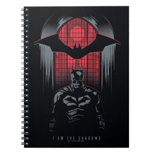 The Batman Window Pane Outline Notebook