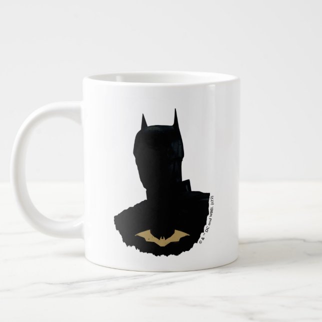 The Batman With Golden Bat Symbol Giant Coffee Mug (Left)