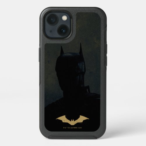 The Batman With Golden Bat Symbol iPhone 13 Case