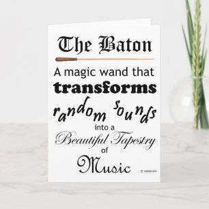The Baton Card
