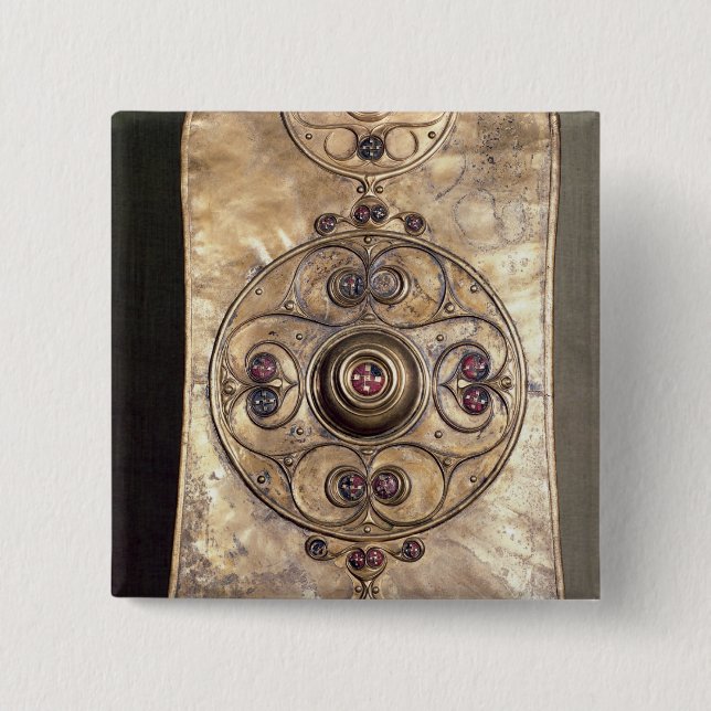 The Battersea Shield, c.350-50 BC Button (Front)