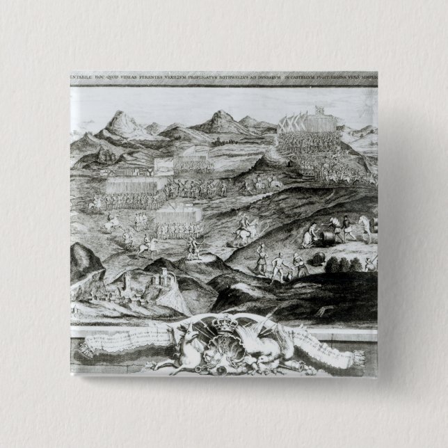 The Battle Array of Carberry Hill Button (Front)