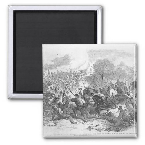 The Battle at Bull Run Magnet