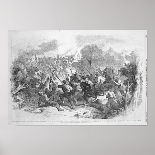 The Battle at Bull Run Poster