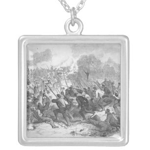 The Battle at Bull Run Silver Plated Necklace