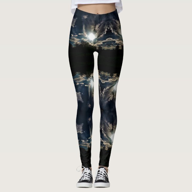 THE BATTLE IS REAL H LEGGINGS (Front)