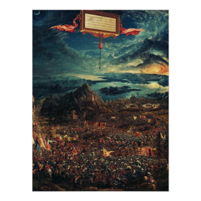 The Battle of Alexander at Issus Poster (Front)