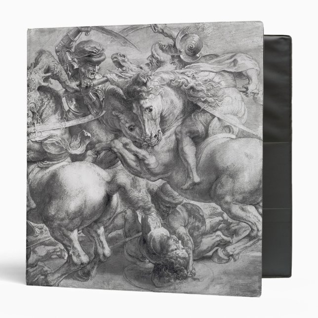 The Battle of Anghiari after Leonardo da Vinci Binder (Front/Inside)
