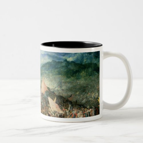 The Battle of Arbelles or the Battle of Issus 16 Two_Tone Coffee Mug