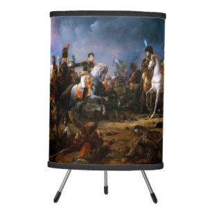 The Battle of Austerlitz by François Gérard Tripod Lamp