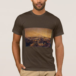The Battle Of Borodino By Hess Peter Von T-Shirt