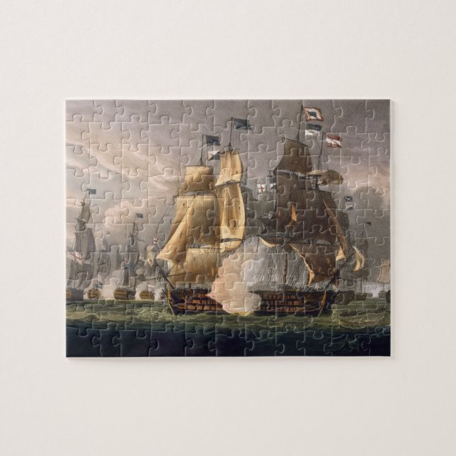The Battle of Cape St. Vincent, February 14th 1797 Jigsaw Puzzle (Horizontal)
