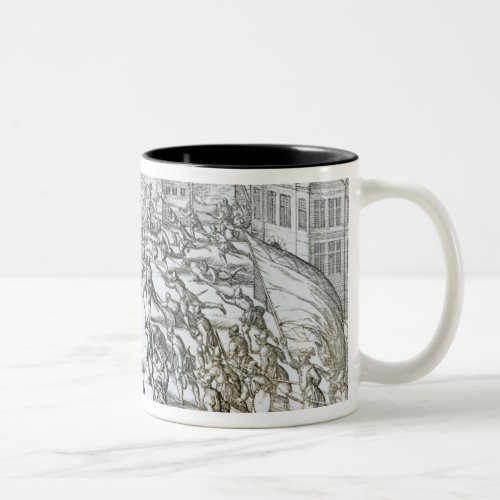 The Battle of Courtrai Between the French Two_Tone Coffee Mug