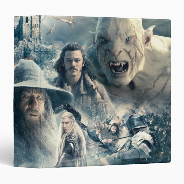 THE BATTLE OF FIVE ARMIES™ 3 RING BINDER (Front/Spine)