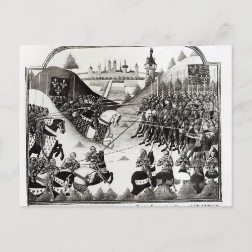 The Battle of Formigny Postcard