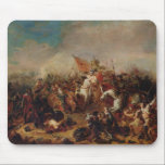 The Battle of Hastings in 1066 Mouse Pad<br><div class="desc">The Battle of Hastings in 1066 | by Francois Hippolyte Debon | Art Location: Musee des Beaux-Arts,  Caen,  France | English Artist | Image Collection Number: XIR53742</div>