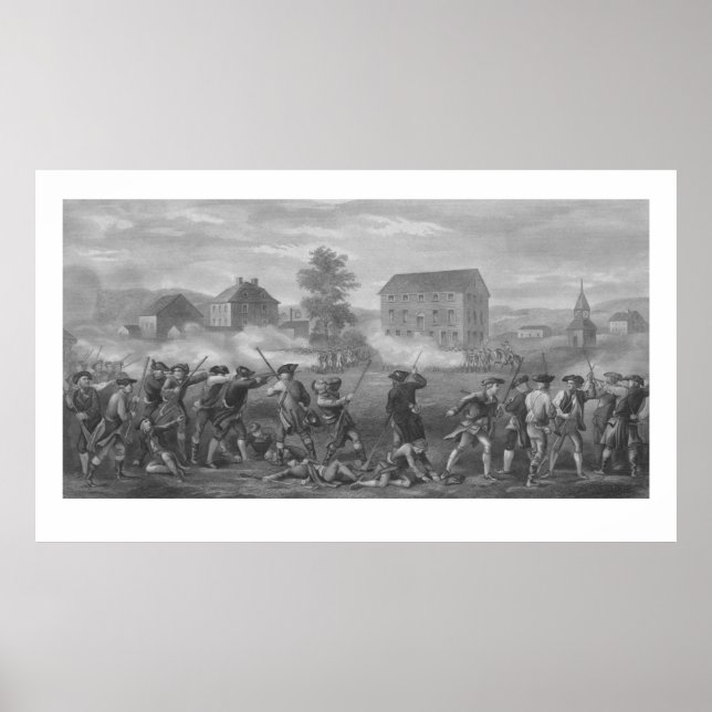The Battle of Lexington Poster (Front)