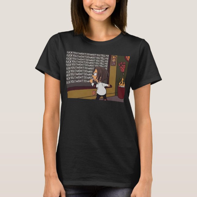 The Battle Of Los Angeles Rock Band Gift Fan T-Shirt (Front)