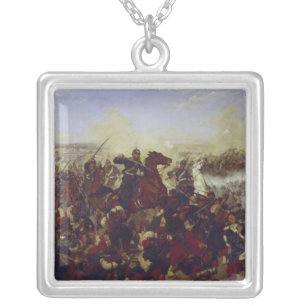 The Battle of Mars de la Tour Silver Plated Necklace