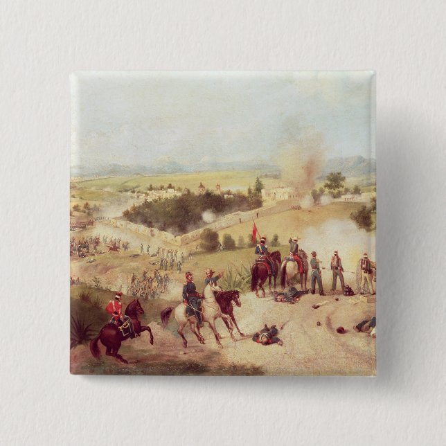 The Battle of Molino del Rey, 8th September 1847 Button (Front)