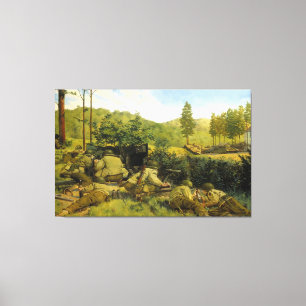 The Battle of Mortain by Keith Rocco Canvas Print