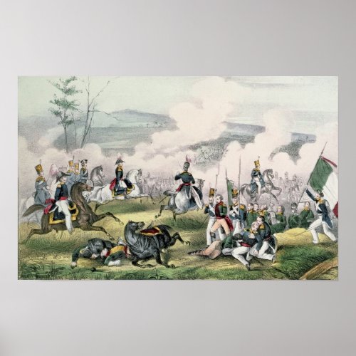 The Battle of Palo Alto California 8th May 1846 Poster