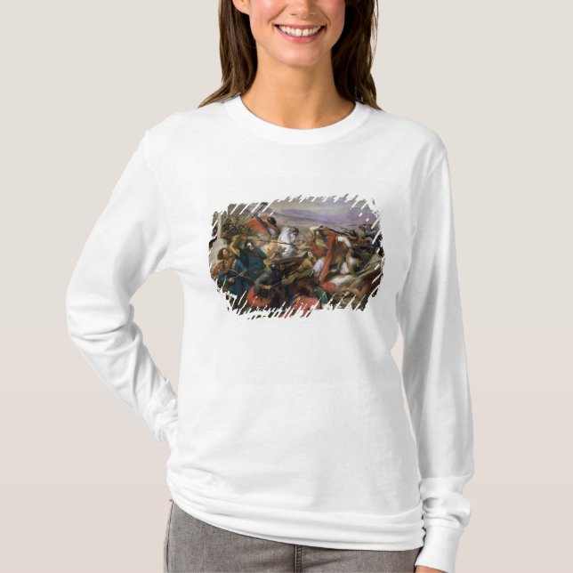 The Battle of Poitiers, won by Charles Martel T-Shirt (Front)