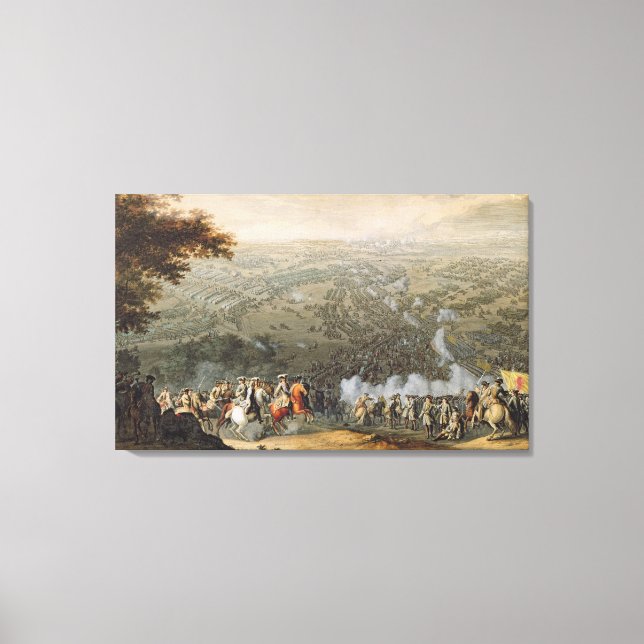 The Battle of Poltava 2 Canvas Print (Front)